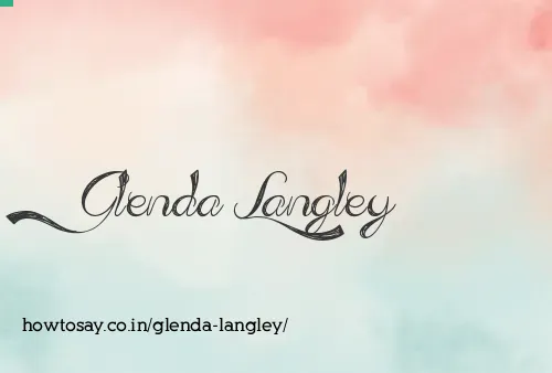 Glenda Langley