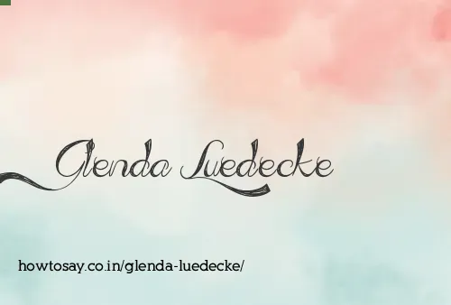 Glenda Luedecke