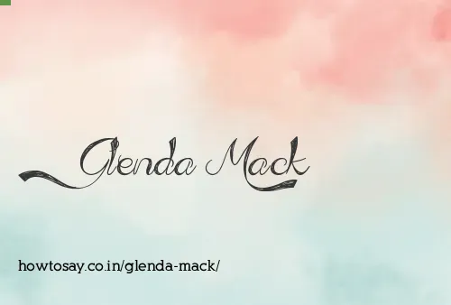 Glenda Mack