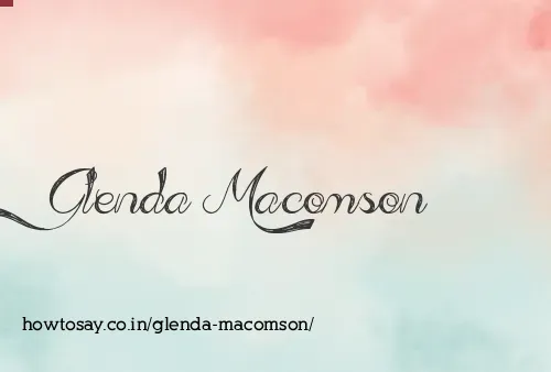 Glenda Macomson