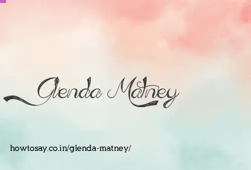 Glenda Matney