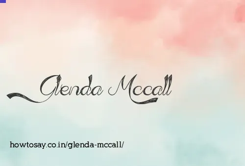Glenda Mccall