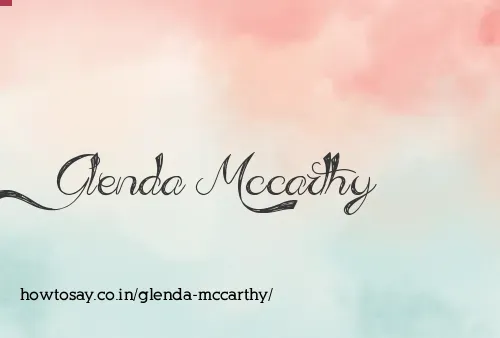Glenda Mccarthy