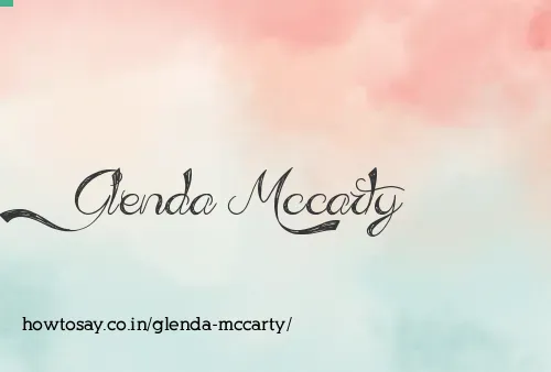 Glenda Mccarty
