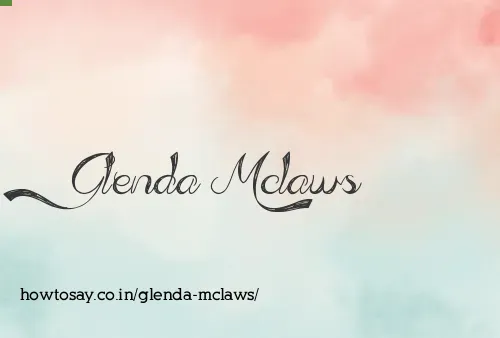 Glenda Mclaws
