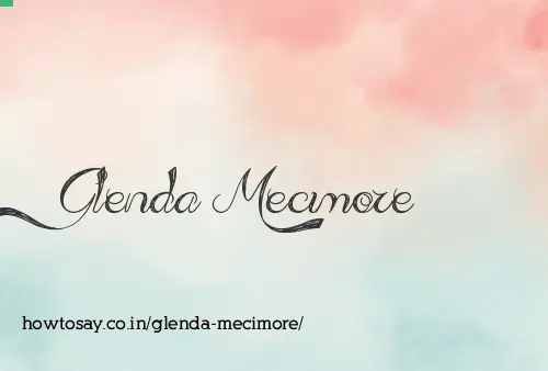 Glenda Mecimore