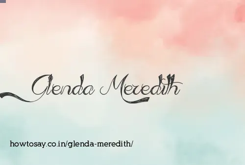 Glenda Meredith
