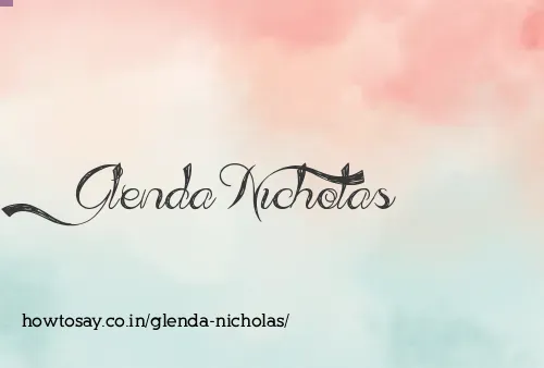 Glenda Nicholas