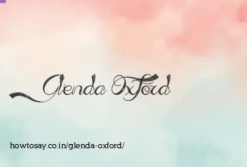 Glenda Oxford