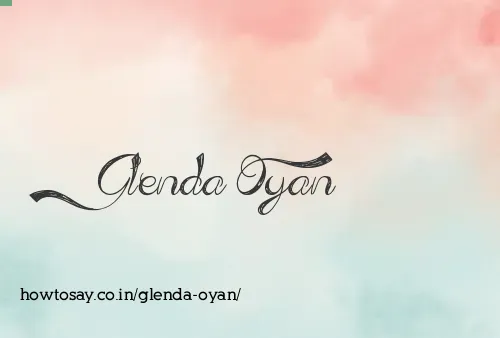 Glenda Oyan