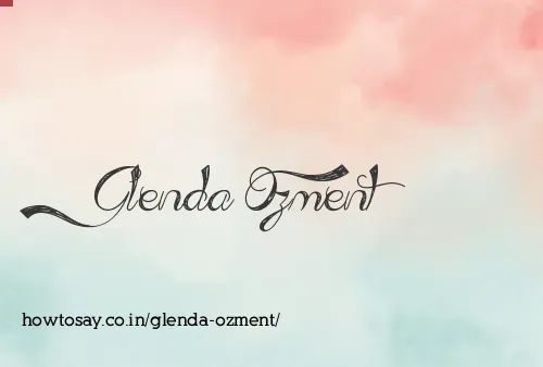 Glenda Ozment