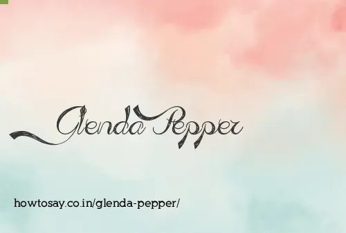 Glenda Pepper