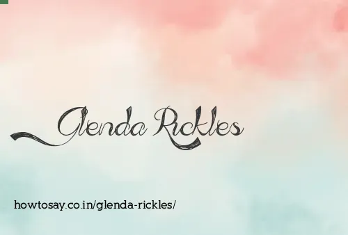 Glenda Rickles