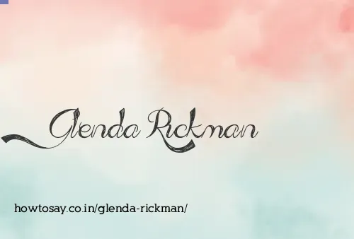Glenda Rickman