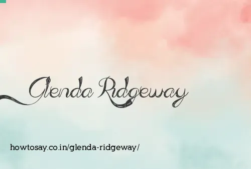 Glenda Ridgeway
