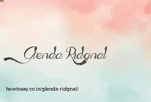 Glenda Ridgnal