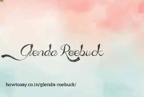 Glenda Roebuck