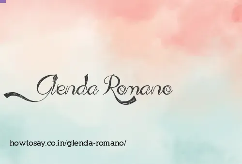 Glenda Romano