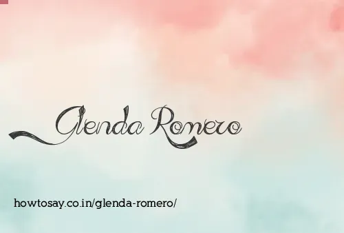 Glenda Romero