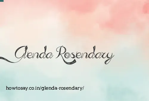 Glenda Rosendary
