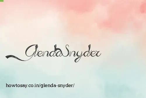 Glenda Snyder
