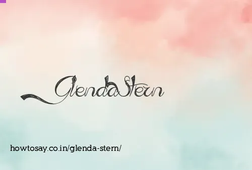 Glenda Stern
