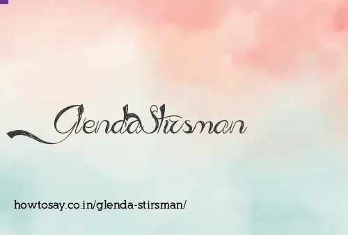 Glenda Stirsman