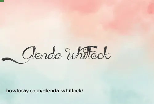 Glenda Whitlock