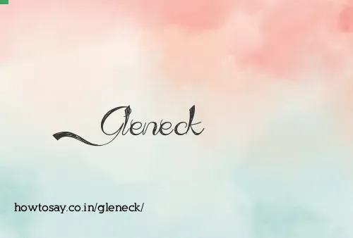 Gleneck