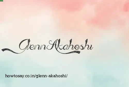 Glenn Akahoshi