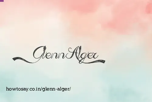Glenn Alger