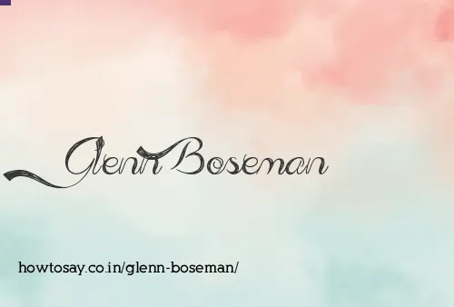 Glenn Boseman
