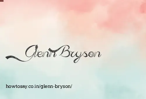 Glenn Bryson