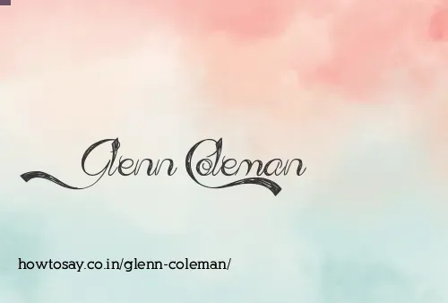 Glenn Coleman