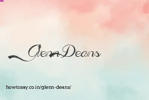 Glenn Deans