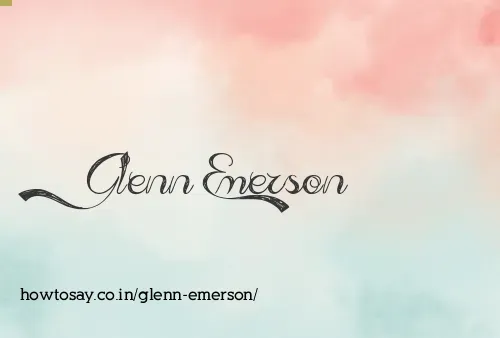 Glenn Emerson