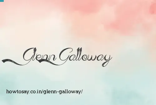 Glenn Galloway