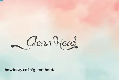 Glenn Herd
