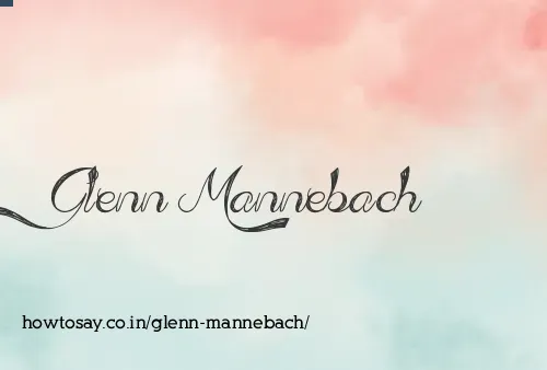 Glenn Mannebach
