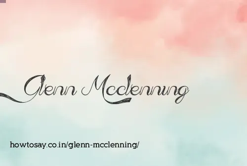 Glenn Mcclenning