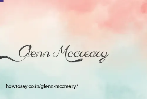 Glenn Mccreary