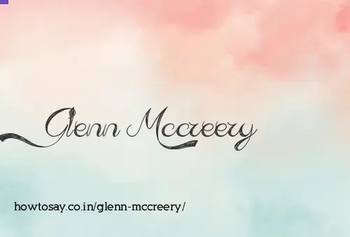 Glenn Mccreery