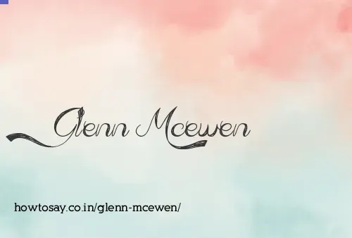 Glenn Mcewen