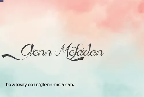 Glenn Mcfarlan
