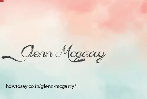 Glenn Mcgarry