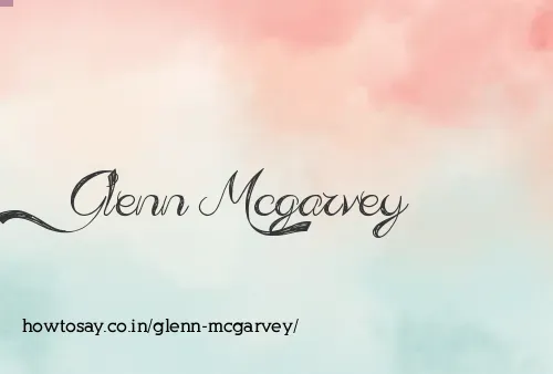 Glenn Mcgarvey