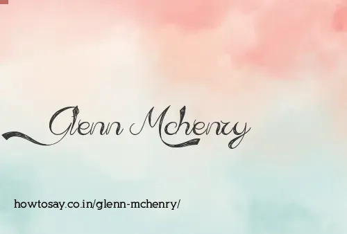 Glenn Mchenry