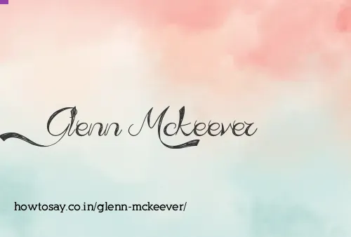 Glenn Mckeever