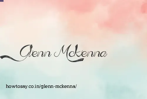 Glenn Mckenna