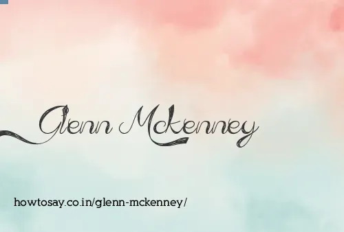 Glenn Mckenney